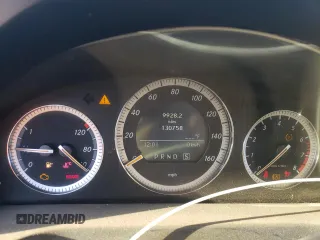 2008 Mercedes-Benz C 300 Sport with VIN WDDGF54X38F073489, listed as a Copart auction lot 52620325 with 130,758 mi miles and Salvage Title. Bid and sale history available at carsss.com. Image 9.