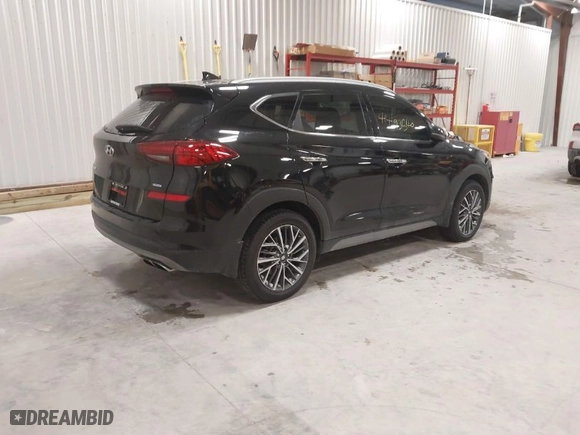 2020 Hyundai Tucson SEL with VIN KM8J3CAL7LU259115, listed as a IAAI auction lot 41493540 with 75,278 mi miles. Bid and sale history available at carsss.com. Image 4.