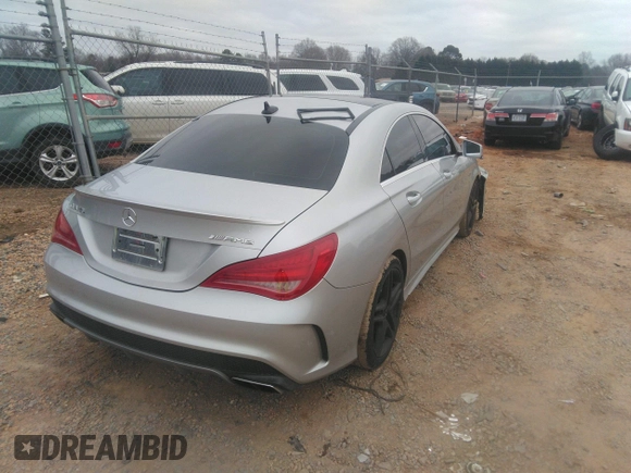 2014 Mercedes-Benz CLA 45 AMG with VIN WDDSJ5CB5EN105567, listed as a IAAI auction lot 41457747 with 94,538 mi miles and . Bid and sale history available at DreamBid. Image 4.