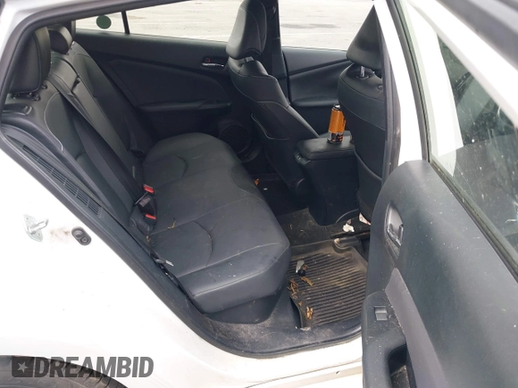 2021 Toyota Prius LE with VIN JTDKAMFP4M3183182, listed as a IAAI auction lot 41247715 with 46,673 mi miles and . Bid and sale history available at DreamBid. Image 8.