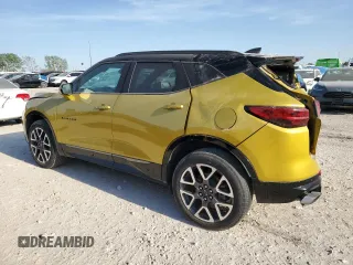 2023 Chevrolet Blazer RS with VIN 3GNKBKRS5PS115593, listed as a Copart auction lot 81202034 with Not provided miles and Salvage title. Bid and sale history available at DreamBid. Image 2.