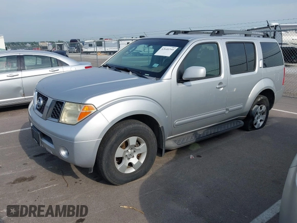 2006 Nissan Pathfinder SE with VIN 5N1AR18W36C614259, listed as a IAAI auction lot 42640344 with 127,300 mi miles and . Bid and sale history available at DreamBid. Image 2.