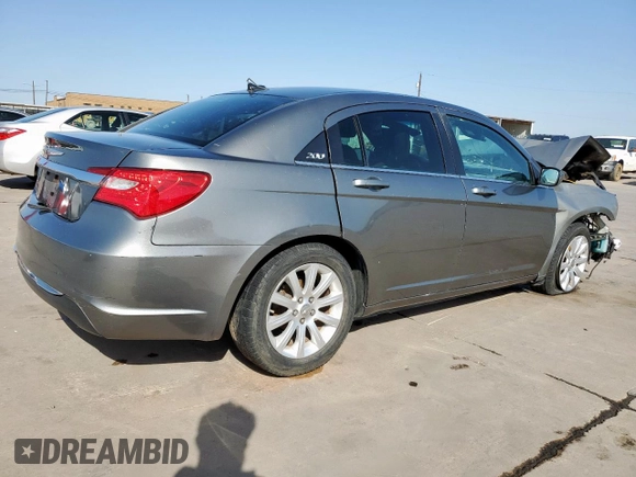 2013 Chrysler 200 Touring with VIN 1C3CCBBB9DN577685, listed as a Copart auction lot 50206685 with Not Provided miles and Salvage Title. Bid and sale history available at DreamBid. Image 3.