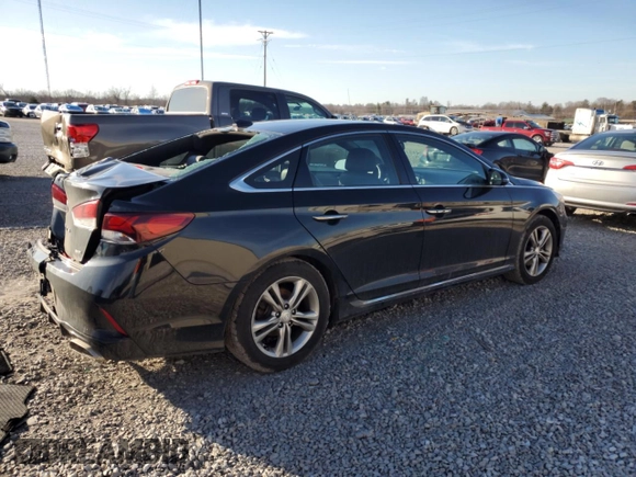 2018 Hyundai Sonata Sport Plus with VIN 5NPE34AF5JH716386, listed as a Copart auction lot 43592455 with 113,637 mi miles and Salvage Title. Bid and sale history available at DreamBid. Image 3.