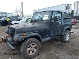 1993 Jeep Wrangler "S" with VIN 1J4FY19PXPP225417, listed as a IAAI auction lot 41820689 with 43,576 mi miles. Bid and sale history available at carsss.com. Image 6.