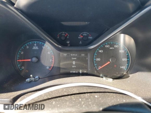 2015 Chevrolet Colorado 4WD WT with VIN 1GCGTAE36F1226934, listed as a Copart auction lot 45426775 with 97,396 mi miles and Salvage Title. Bid and sale history available at DreamBid. Image 9.
