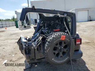 2022 Jeep Wrangler Unlimited Sport S with VIN 1C4HJXDG6NW141367, listed as a Copart auction lot 61546295 with Not provided miles and Salvage title. Bid and sale history available at DreamBid. Image 6.