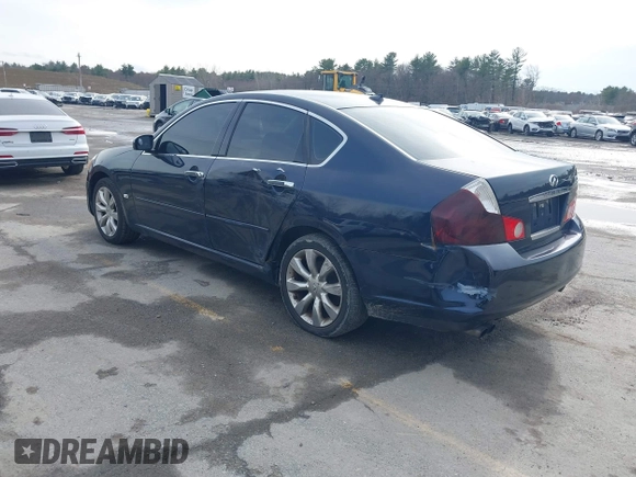 2006 Infiniti M with VIN JNKAY01F56M263469, listed as a IAAI auction lot 41952389 with 132,337 mi miles. Bid and sale history available at carsss.com. Image 3.