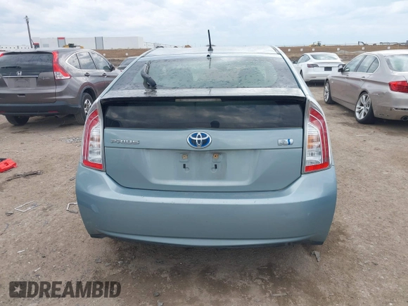 2012 Toyota Prius One with VIN JTDKN3DU1C1592757, listed as a IAAI auction lot 41368642 with 162,730 mi miles. Bid and sale history available at carsss.com. Image 16.