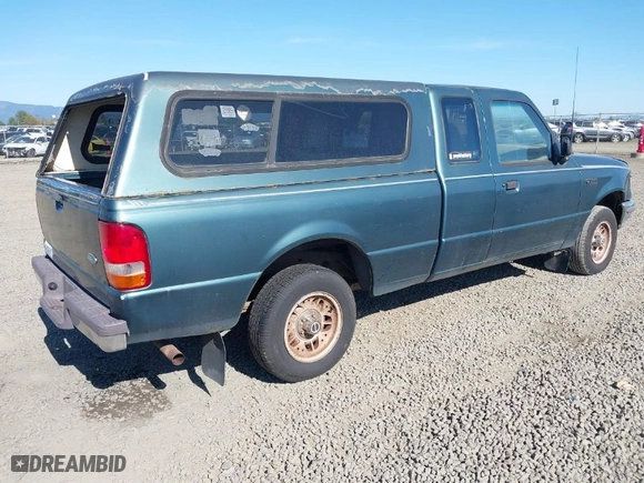 1996 Ford Ranger XL with VIN 1FTCR14A3TPA58983, listed as a IAAI auction lot 42065309 with 120,481 mi miles. Bid and sale history available at carsss.com. Image 4.