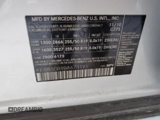 2011 Mercedes-Benz M 350 z VIN 4JGBB5GB9BA673191, wystawiony jako Copart lot #49085985 z przebiegiem 170 128 mil mil oraz Czysty tytuł • Clean title. Historia ofert i sprzedaży dostępna na DreamBid. Obrazek 13.