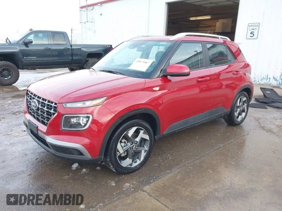 2023 Hyundai Venue SEL with VIN KMHRC8A35PU220898, listed as a IAAI auction lot 40873887 with 24,994 mi miles and . Bid and sale history available at DreamBid. Image 2.