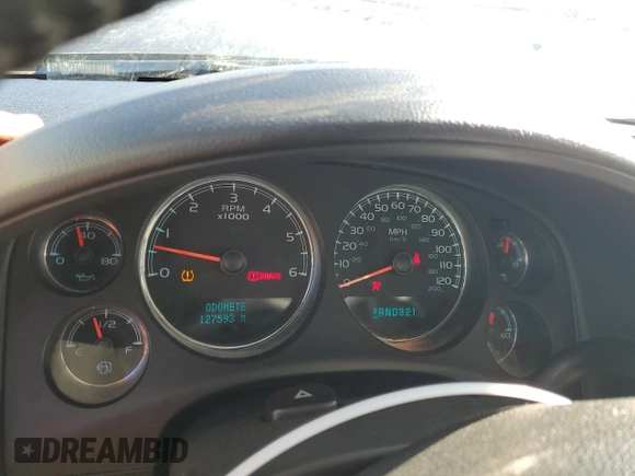 2008 GMC Yukon SLE w/3SA with VIN 1GKFC13C58J124949, listed as a Copart auction lot 46881205 with 127,593 mi miles and Salvage Title. Bid and sale history available at carsss.com. Image 9.