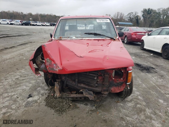 1987 Toyota Long Bed Trucks Deluxe with VIN JT4RN55D4H0243985, listed as a Copart auction lot 79799704 with NaN miles and Salvage Title. Bid and sale history available at carsss.com. Image 5.