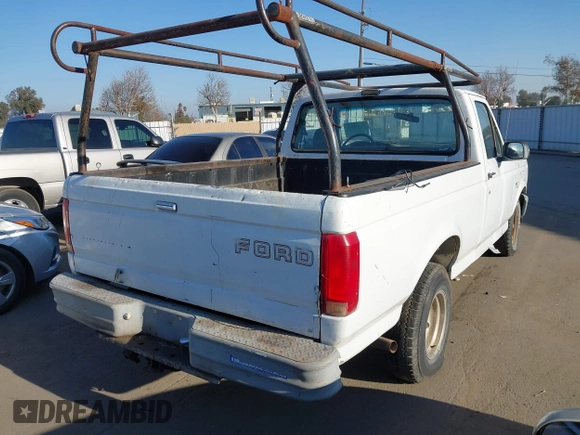 1993 Ford F-150 with VIN 1FTDF15Y9PLA24150, listed as a IAAI auction lot 41319663 with 1 mi miles. Bid and sale history available at carsss.com. Image 4.