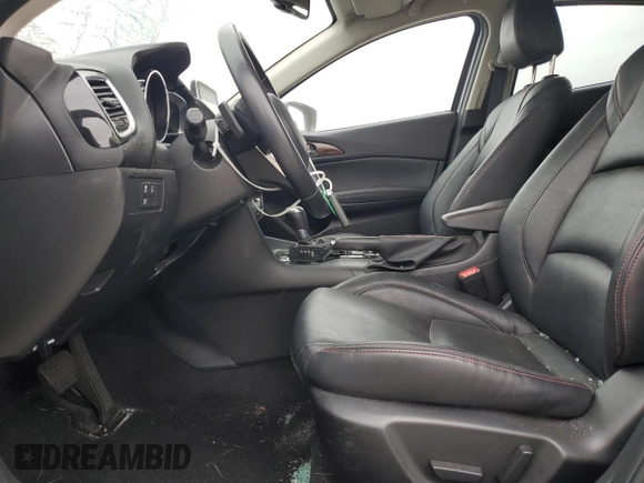 2016 Mazda 3 S Touring with VIN JM1BM1M3XG1299797, listed as a Copart auction lot 54344485 with Not provided miles and Salvage title. Bid and sale history available at DreamBid. Image 7.