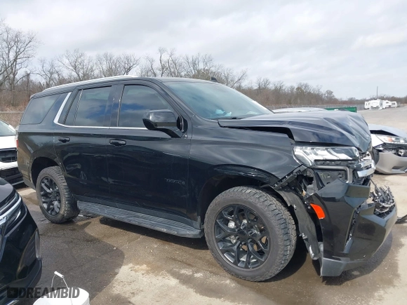2022 Chevrolet Tahoe LT with VIN 1GNSCNKD6NR273712, listed as a IAAI auction lot 41486664 with 27,661 mi miles. Bid and sale history available at carsss.com. Image 13.