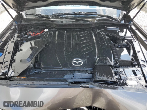 2024 Mazda CX-90 Preferred Plus with VIN JM3KKCHD5R1153256, listed as a Copart auction lot 52702945 with Not Provided miles and Non Repairable. Bid and sale history available at DreamBid. Image 12.