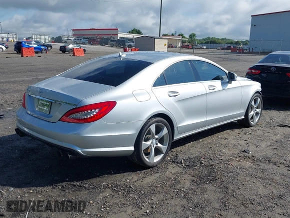 2012 Mercedes-Benz CLS 550 with VIN WDDLJ7DBXCA033655, listed as a IAAI auction lot 42252855 with 71,471 mi miles and . Bid and sale history available at DreamBid. Image 4.