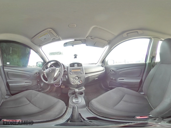 2017 Nissan Versa Sedan SV with VIN 3N1CN7AP4HL829447, listed as a Copart auction lot 42593095 with 137,302 mi miles and Salvage Title. Bid and sale history available at carsss.com. Image 14.