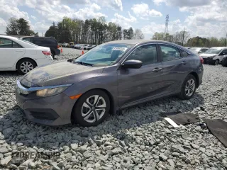 2017 Honda Civic Sedan LX with VIN 2HGFC2F5XHH571696, listed as a Copart auction lot 51995845 with 119,195 mi miles and Salvage Title. Bid and sale history available at carsss.com. Image 1.