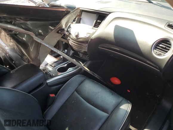2020 Infiniti QX60 Pure with VIN 5N1DL0MM0LC530618, listed as a Copart auction lot 61285215 with 80,658 mi miles and Salvage title. Bid and sale history available at DreamBid. Image 8.