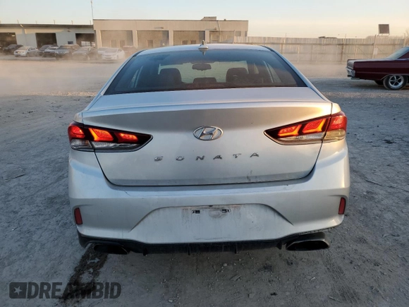 2018 Hyundai Sonata SEL with VIN 5NPE34AFXJH704704, listed as a Copart auction lot 48059695 with 79,754 mi miles and Salvage Title. Bid and sale history available at DreamBid. Image 6.