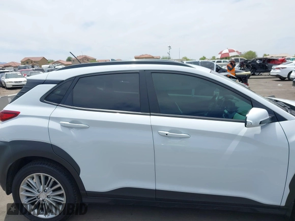 2020 Hyundai Kona SEL with VIN KM8K22AA3LU552610, listed as a IAAI auction lot 42369584 with 37,362 mi miles and . Bid and sale history available at DreamBid. Image 13.