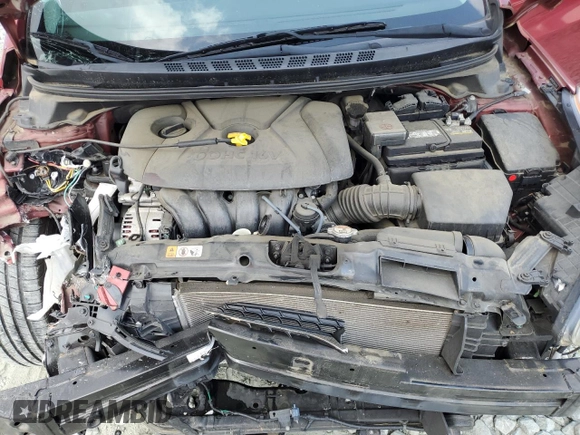2013 Hyundai Elantra GLS with VIN 5NPDH4AE4DH437567, listed as a Copart auction lot 59513645 with 32,143 mi miles and Salvage title. Bid and sale history available at DreamBid. Image 11.