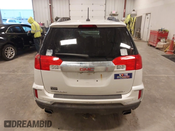 2017 GMC Terrain SLT with VIN 2GKFLUE38H6325210, listed as a IAAI auction lot 41839196 with 76,465 mi miles. Bid and sale history available at carsss.com. Image 16.