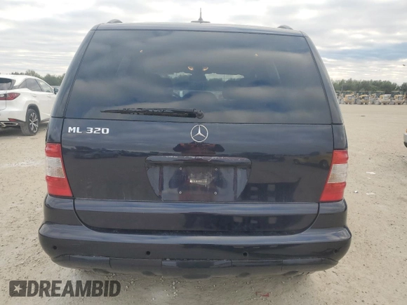 2002 Mercedes-Benz M-Class with VIN 4JGAB54E02A362341, listed as a Copart auction lot 81899714 with 179,361 mi miles and Salvage Title. Bid and sale history available at carsss.com. Image 6.