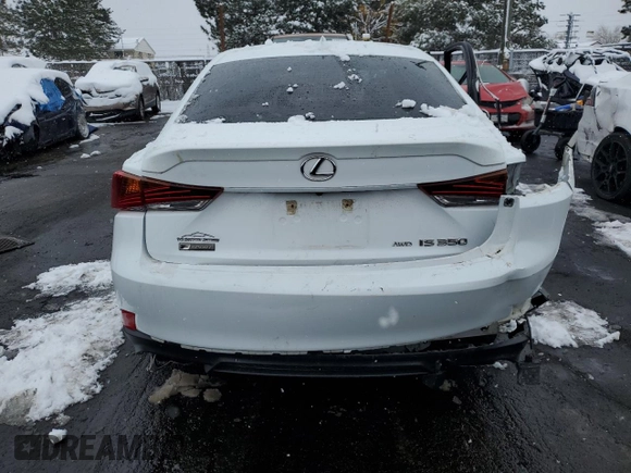 2017 Lexus IS 350 with VIN JTHCE1D27H5013874, listed as a Copart auction lot 78694874 with 54,001 mi miles and Salvage title. Bid and sale history available at DreamBid. Image 6.