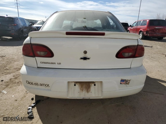 2001 Chevrolet Cavalier LS with VIN 1G1JF52T417176896, listed as a Copart auction lot 87434314 with 153,048 mi miles and Salvage Title. Bid and sale history available at carsss.com. Image 6.