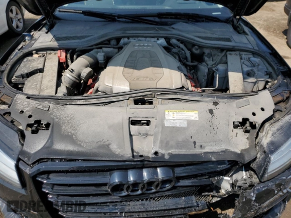 2017 Audi A8 with VIN WAUJ4AFD2HN001445, listed as a Copart auction lot 60271945 with 27,273 mi miles and Salvage title. Bid and sale history available at DreamBid. Image 11.