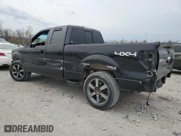 2014 Ford F-150 XL with VIN 1FTFX1EF9EKG08829, listed as a Copart auction lot 51449025 with 102,350 mi miles and Salvage Title. Bid and sale history available at carsss.com. Image 2.