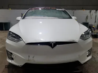 2020 Tesla Model X Long Range with VIN 5YJXCBE26LF228781, listed as a Copart auction lot 46417835 with 46,148 mi miles and Salvage Title. Bid and sale history available at DreamBid. Image 5.