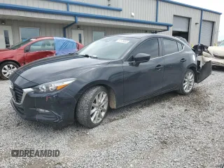 2017 Mazda 3 Touring with VIN 3MZBN1V76HM121191, listed as a Copart auction lot 57478855 with 113,362 mi miles and Salvage title. Bid and sale history available at DreamBid. Image 1.