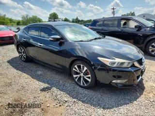 2017 Nissan Maxima S with VIN 1N4AA6AP8HC404325, listed as a Copart auction lot 62831035 with 96,042 mi miles and Salvage title. Bid and sale history available at DreamBid. Image 4.