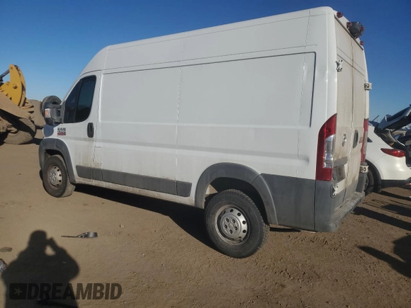2015 Ram ProMaster Cargo with VIN 3C6TRVBG6FE520074, listed as a Copart auction lot 46472965 with 150,918 mi miles and Salvage Title. Bid and sale history available at DreamBid. Image 2.