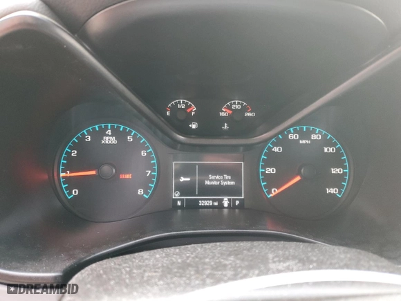 2020 Chevrolet Colorado 4WD Work Truck with VIN 1GCGTBEN0L1177152, listed as a Copart auction lot 85120344 with 32,929 mi miles and Salvage Title. Bid and sale history available at carsss.com. Image 9.