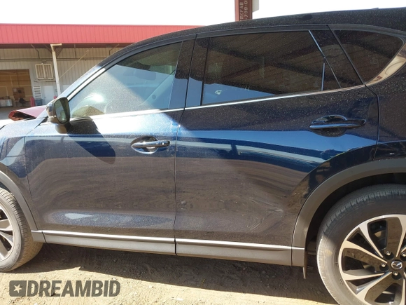 2023 Mazda CX-5 2.5 S Premium Plus Package with VIN JM3KFBEM3P0125736, listed as a IAAI auction lot 41578619 with 18,560 mi miles. Bid and sale history available at carsss.com. Image 14.