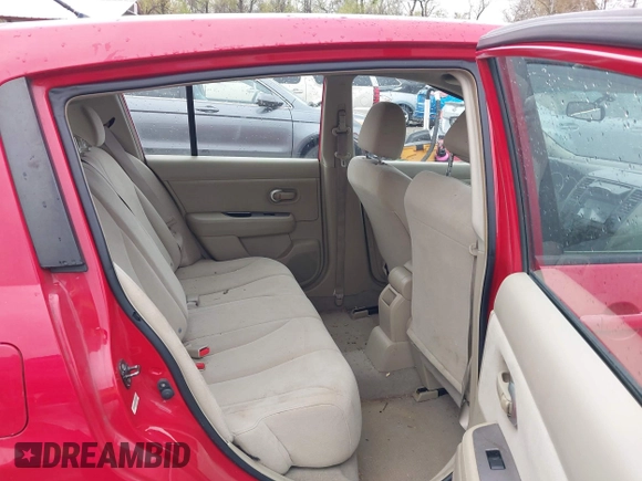 2007 Nissan Versa 1.8 S with VIN 3N1BC13EX7L364889, listed as a IAAI auction lot 42008734 with 147,613 mi miles. Bid and sale history available at carsss.com. Image 8.