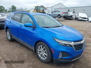 2024 Chevrolet Equinox LT z VIN 3GNAXKEG2RL264815, wystawiony jako IAAI lot #42363013 z przebiegiem 23 692 mil mil oraz . Historia ofert i sprzedaży dostępna na DreamBid. Obrazek 1.