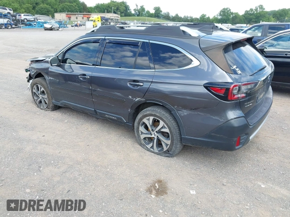 2022 Subaru Outback Touring with VIN 4S4BTAPCXN3197461, listed as a IAAI auction lot 42291217 with 61,281 mi miles and . Bid and sale history available at DreamBid. Image 3.