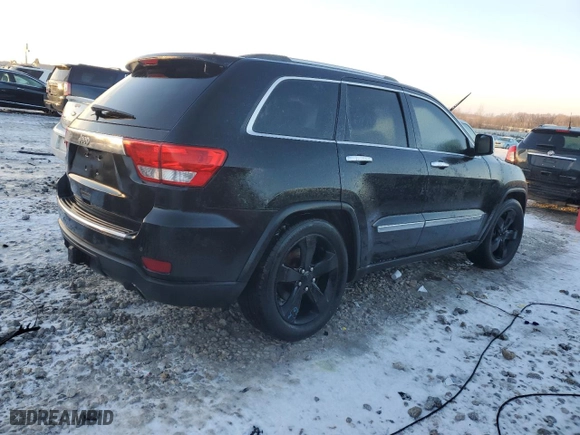 2012 Jeep Grand Cherokee Overland with VIN 1C4RJFCG0CC342518, listed as a Copart auction lot 41521325 with 174,896 mi miles and Clean Title. Bid and sale history available at carsss.com. Image 3.