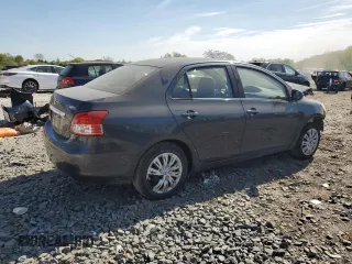 2010 Toyota Yaris with VIN JTDBT4K35A1355708, listed as a Copart auction lot 54347695 with 103,689 mi miles and Salvage Title. Bid and sale history available at carsss.com. Image 3.