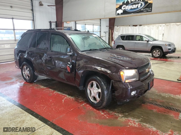 2009 Chevrolet TrailBlazer LT w/1LT with VIN 1GNDS33S192100188, listed as a Copart auction lot 50918805 with 154,358 mi miles and Salvage Title. Bid and sale history available at carsss.com. Image 4.