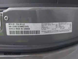 2022 Chrysler Pacifica Hybrid Limited with VIN 2C4RC1S74NR212475, listed as a IAAI auction lot 42264228 with 48,839 mi miles and . Bid and sale history available at DreamBid. Image 9.