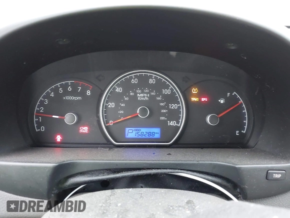 2009 Hyundai Elantra SE with VIN KMHDU46D19U751813, listed as a IAAI auction lot 42161925 with 158,288 mi miles and . Bid and sale history available at DreamBid. Image 7.