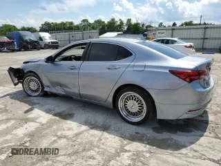 2015 Acura TLX Technology with VIN 19UUB3F55FA002721, listed as a Copart auction lot 55875264 with 90,083 mi miles and Salvage title. Bid and sale history available at DreamBid. Image 2.